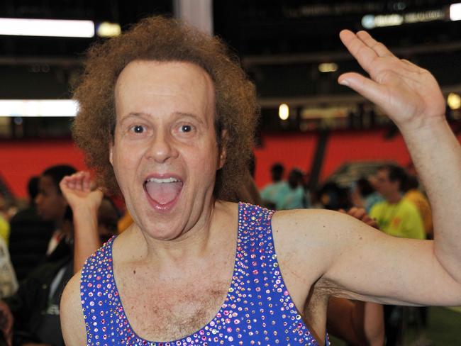 Richard Simmons was open about his personal struggles. Picture: Getty Images