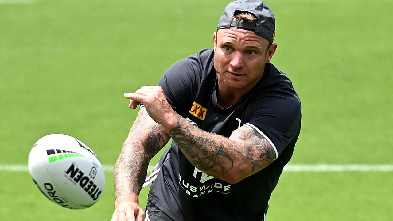 Jake Friend will make his long-awaited debut for Queensland. Picture: Bradley Kanaris/Getty Images