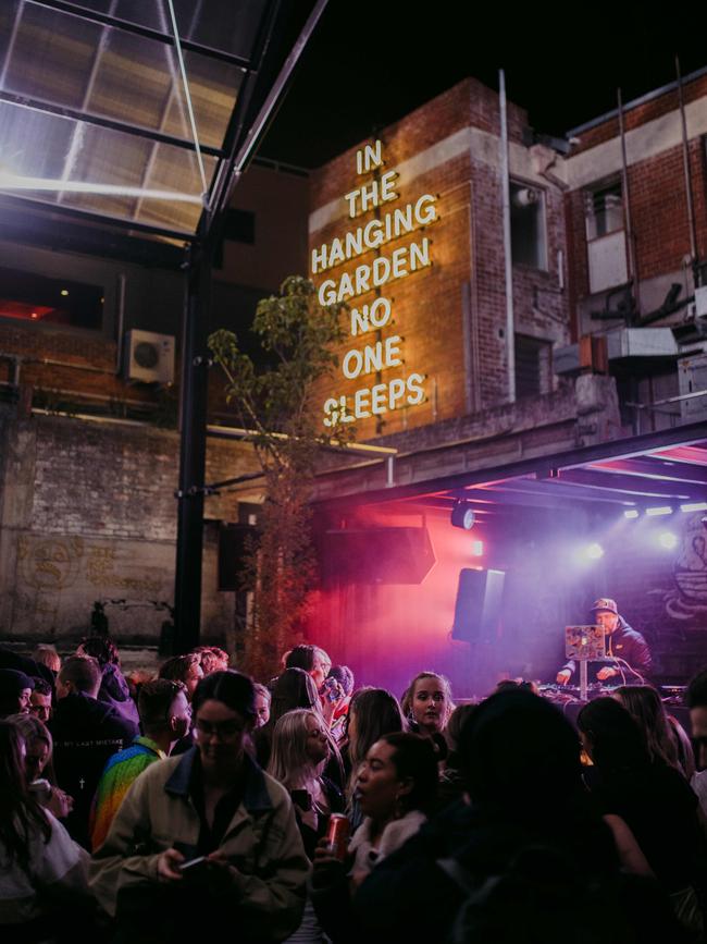 In The Hanging Garden, Cathedral. Picture: DarkLab/Jesse Hunniford