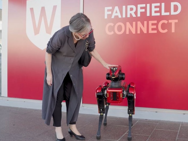 The Fairfield Connect study hub as seen in a Western Sydney University promotional video in February 2024. Picture: Supplied/YouTube