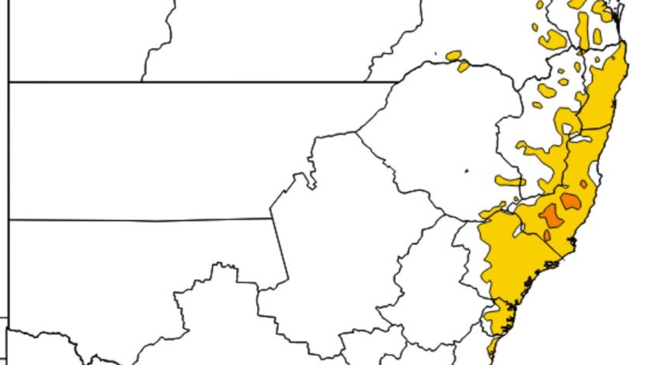 Temperatures will climb to the high 30s in western Sydney. Picture: BOM