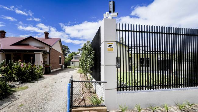 The Chinese consulate in the suburb of Joslin. Picture: Roy VanDerVegt