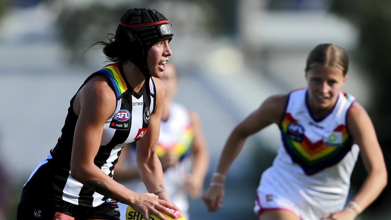 Brittany Bonnici has taken her game to a new level this season. Picture: Dylan Burns/AFL Photos via Getty Images