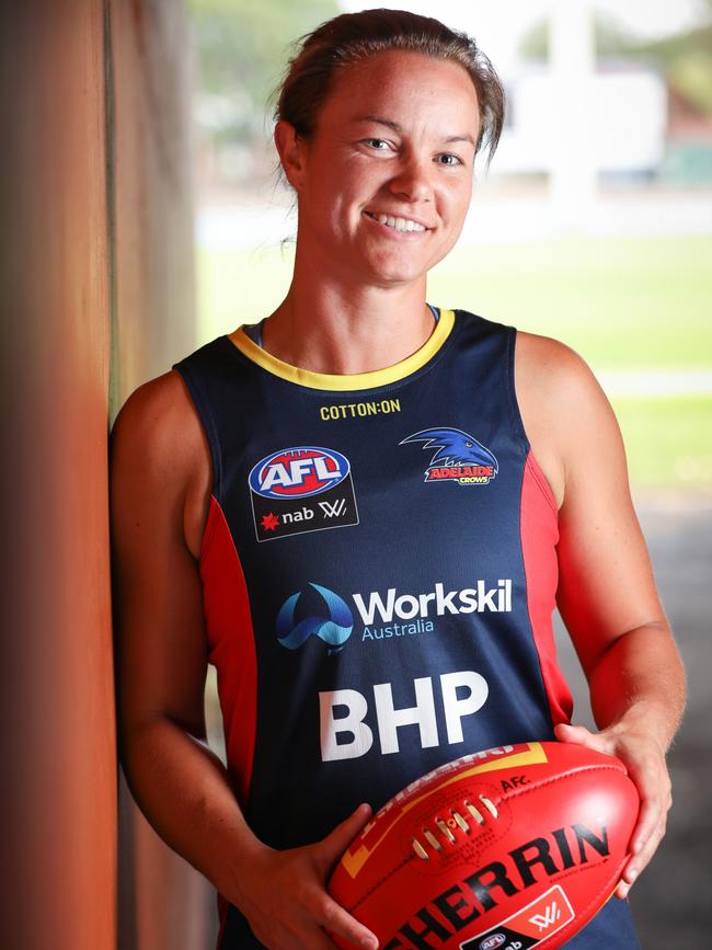 Crows player Courtney Cramey. Picture: Russell Millard