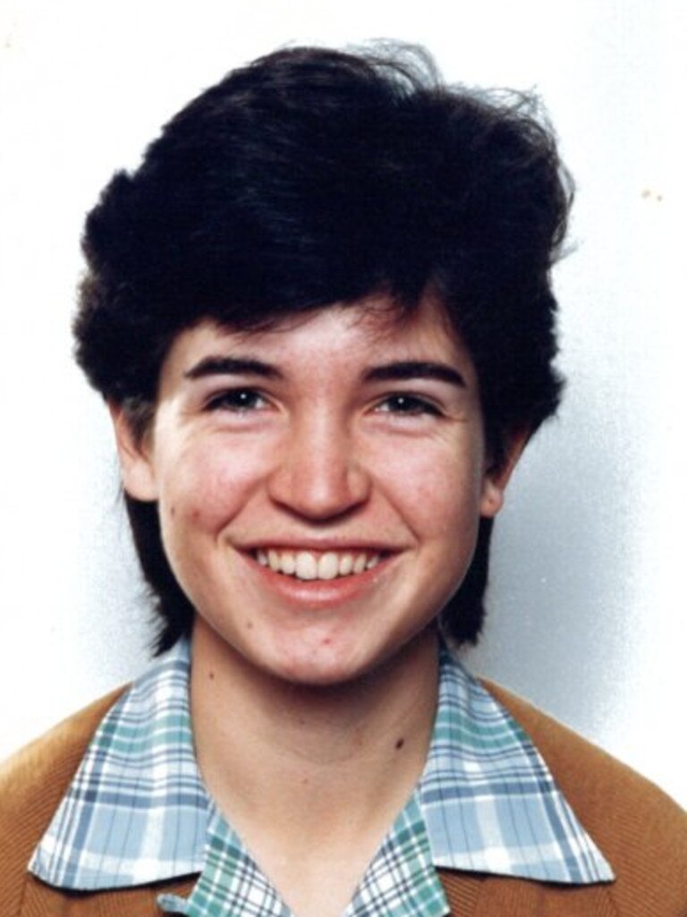 Ms Broer pictured in Year 12 while at St John's College (now Samaritan College) in Whyalla