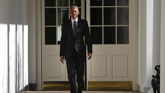 President Barack Obama will want to preserve his White House legacy. Picture: AP Photo/Pablo Martinez Monsivais