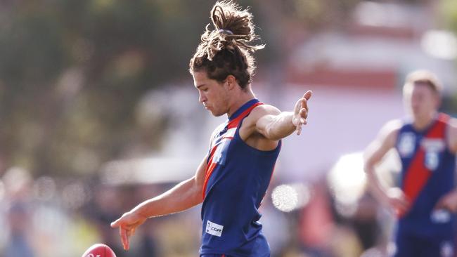 Sam Lowson in action for Coburg.