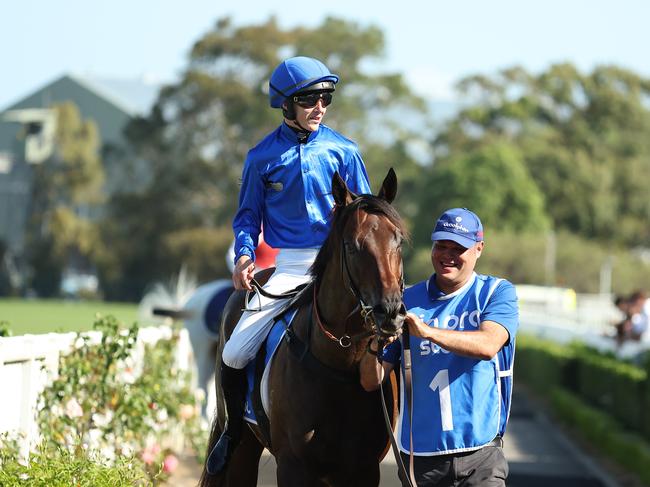 Star colt Broadsiding is the first horse to have all our experts in his corner in the feature race tips ahead of his Group 1 assignment in the Randwick Guineas on Saturday. Photo: Jeremy Ng/Getty Images.