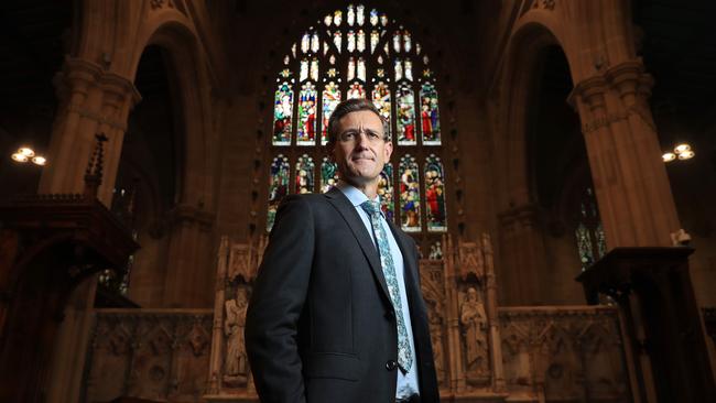 Anglican Bishop Michael Stead has been a long term supporter of the Religious Discrimination Bill. Picture: John Feder/The Australian