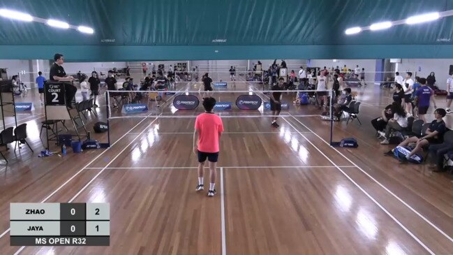 Replay: Victorian Open Badminton Championships Day 1 – (Opens) Frederick Zizhou Zhao V Harith Bawantha Jayasuriya