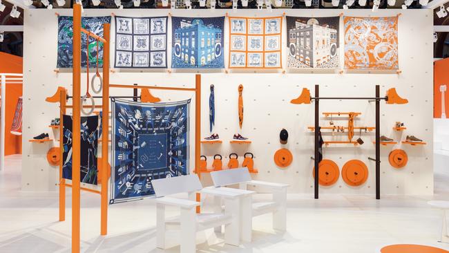 Hermès FIT popup event will be open in Sydney from Friday 14 November. Picture: Raffard Roussel