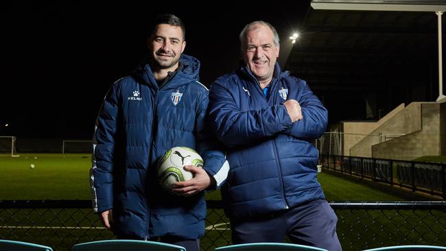 One of the state’s biggest soccer club West Adelaide Hellas Soccer Club will officially unveil its new stadium tonight, but a legal dispute has erupted over claims it failed to pay more than $100,000 to suppliers. Picture: MATT LOXTON