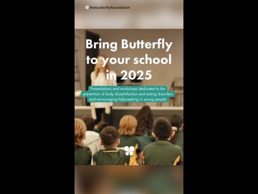 Why your school should hear from the Butterfly foundation