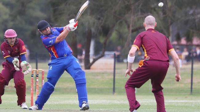 The first-grade clash between Epping and Burwood was the highlight of round six, as the two sides played off for the Turnbull/Richardson Trophy. Picture: Angelo Velardo