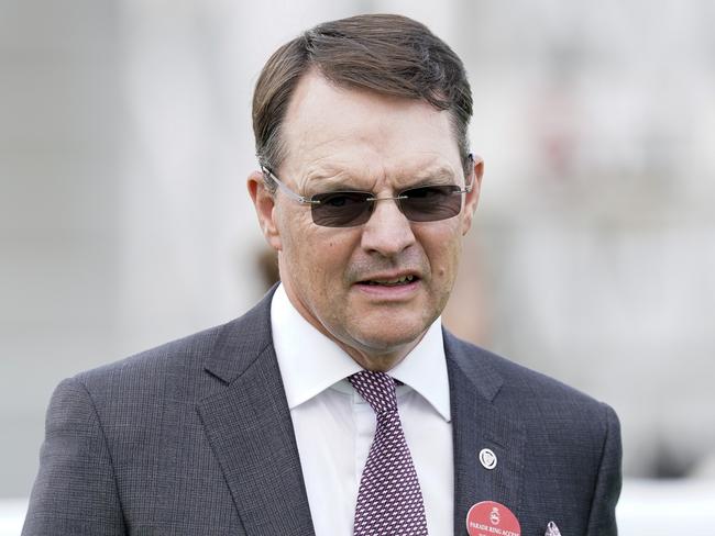 CHICHESTER, ENGLAND - JULY 26: Aidan O'Brien poses during day one of the Qatar Goodwood Festival at Goodwood Racecourse on July 26, 2022 in Chichester, England. (Photo by Alan Crowhurst/Getty Images)