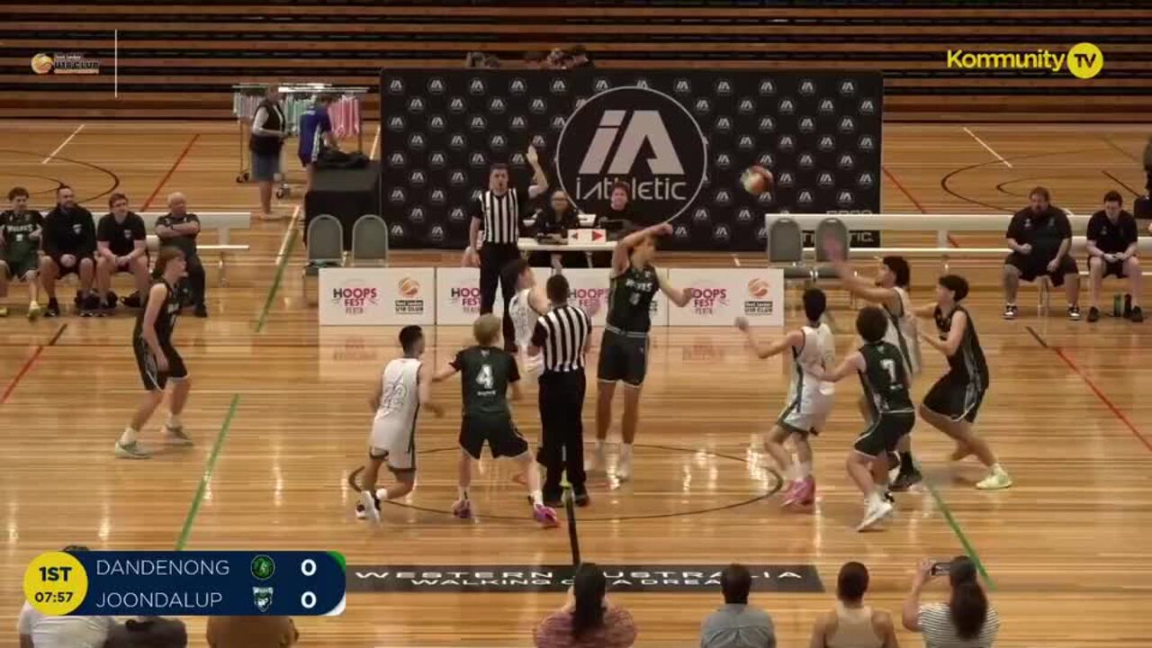 Replay: Dandenong Rangers v Joondalup Wolves (Boys quarter final) - 2024 BA Under-18 Club Championships Day 4