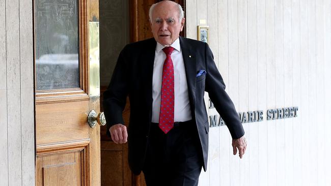 Former prime minister John Howard was the last Australian leader to hold the office for a full term before he lost the 2007 election. Picture: Jane Dempster