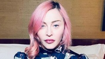 Madonna joined the pink hair brigade in 2020. Picture: Instagram