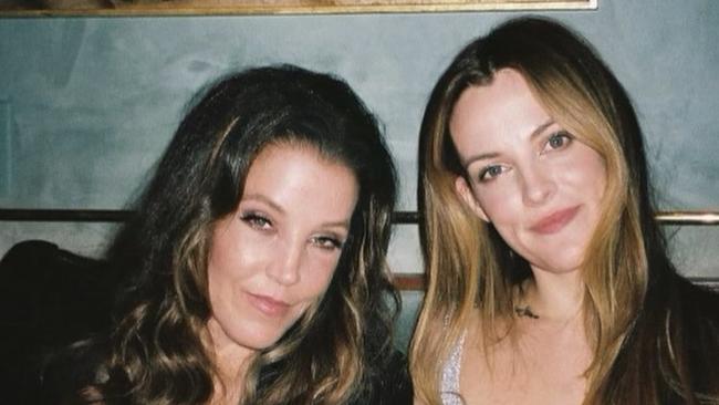 Lisa Marie Presley and Riley Keough.