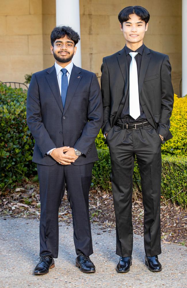 Ravindu Herath, 17, Bonda Yuen, 18. Picture: Christian Gilles