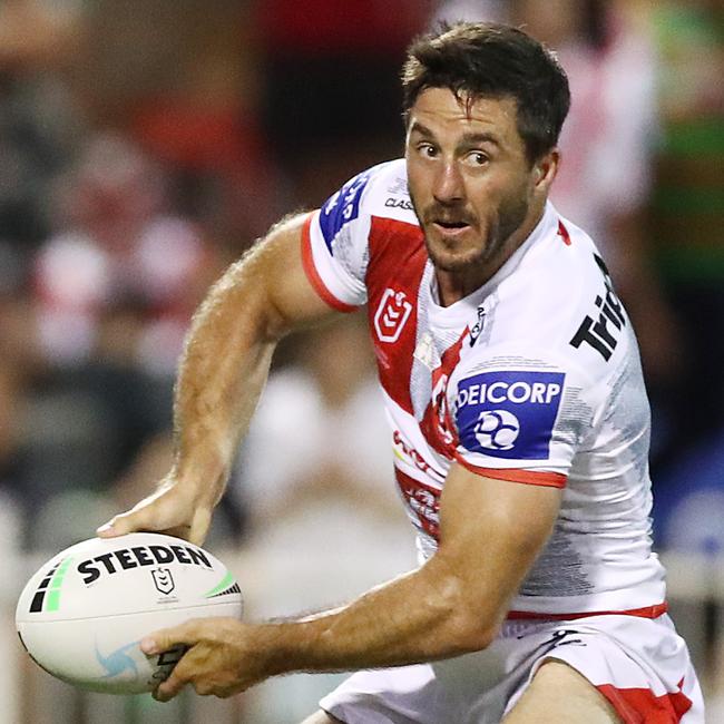 Ben Hunt is ready to lead the Dragons in 2021. Picture: Mark Metcalfe/Getty Images