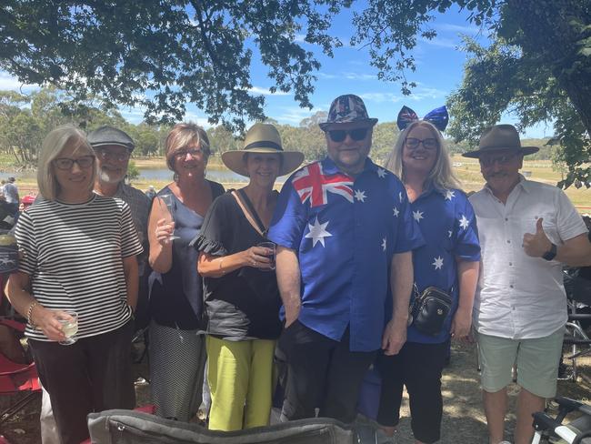 Gem life Woodend team at the 2025 Hanging Rock Races. Picture: Himangi Singh