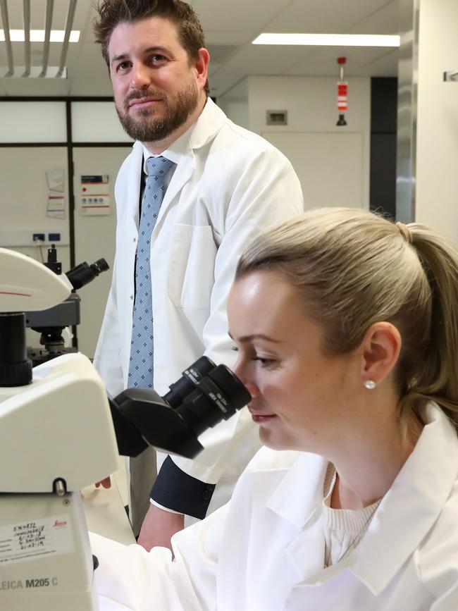 The Australian Federal Police forensic unit in Canberra analysing a recent cocaine seizure. Picture Gary Ramage