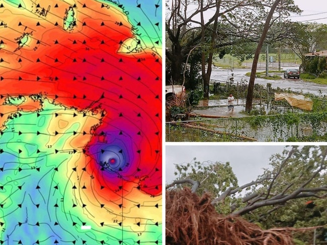 CYclone Megan damage. Picture NCA NewsWIRE