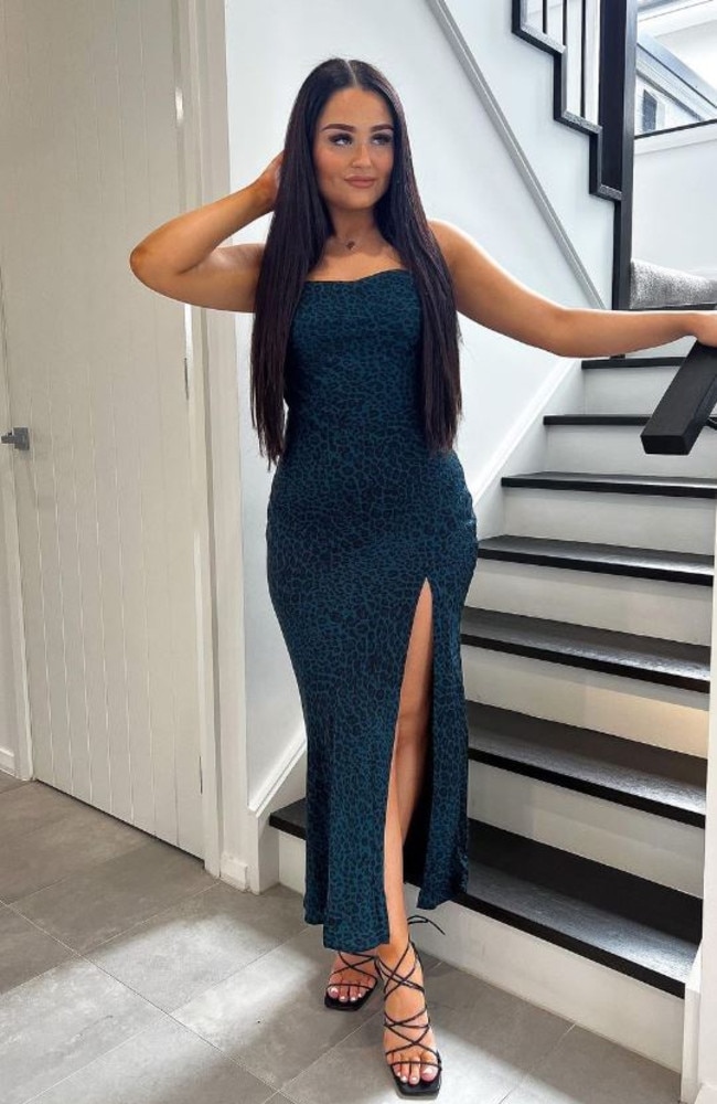 Fashion influencer Danielle Stevens, 20, took to TikTok to blast the cult burger chain. Picture: Instagram