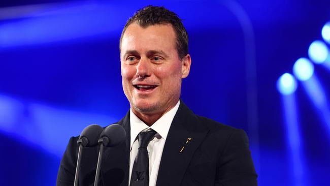 Lleyton Hewitt remains the last Aussie man to win a grand slam singles title. (Photo by Graham Denholm/Getty Images for Tennis Australia)