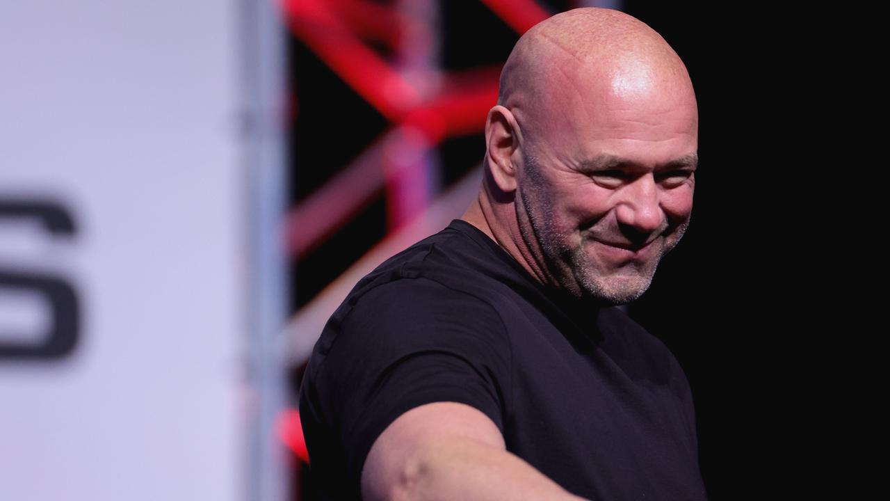 UFC boss Dana White has big plans for an Australian card later this year. Picture: Carmen Mandato/Getty Images/AFP