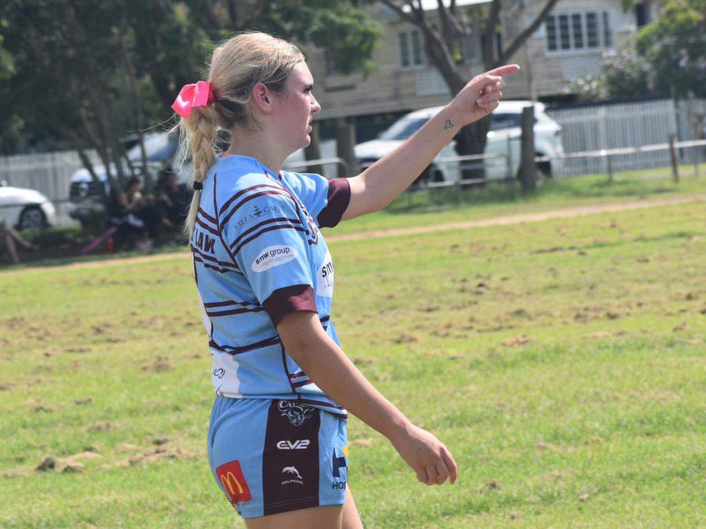 CQ Capras under-17 girls intra-squad trial game at Kettle Park, Rockhampton, on January 19, 2025.