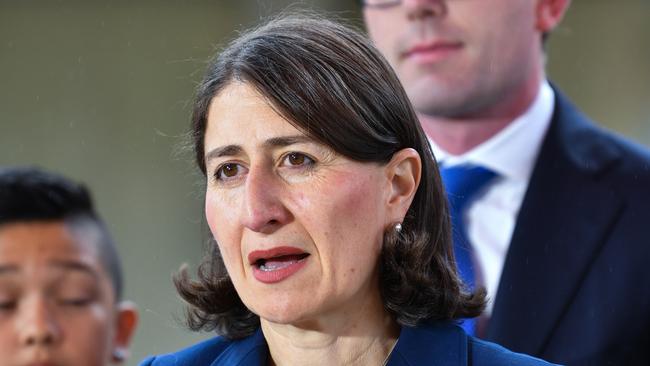 NSW Premier Gladys Berejiklian wouldn’t rule out doing a preference deal with One Nation in the 2019 election. Picture: AAP