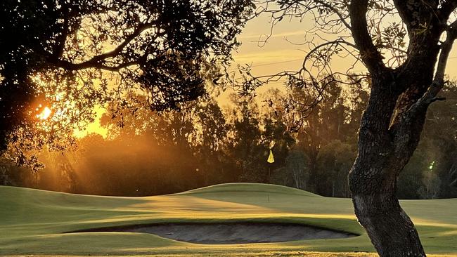 17th hole, Maclean Golf Club.