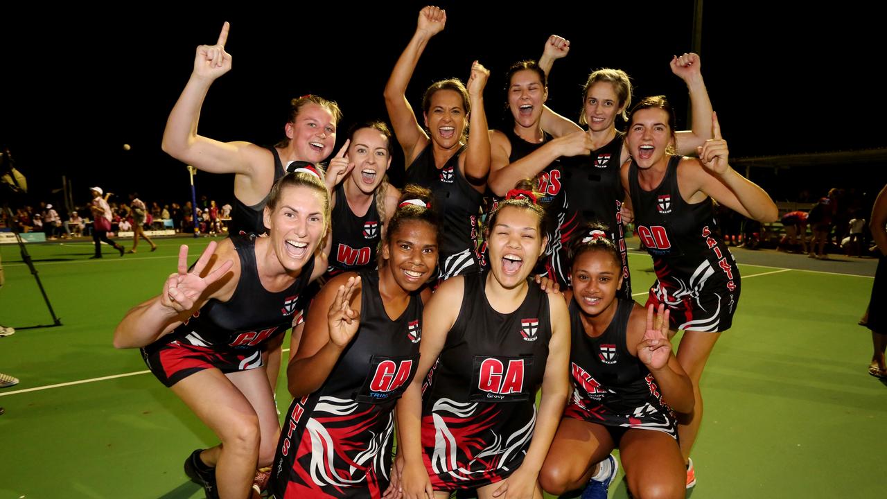 History Three Peats Itself For Cairns Netball Club Cairns Saints As They Claim Sixth Premiership