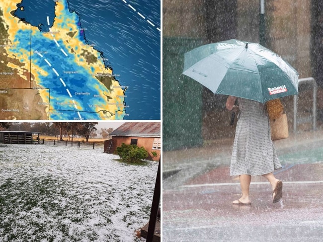 Artwork for bad weather for Queensland this week