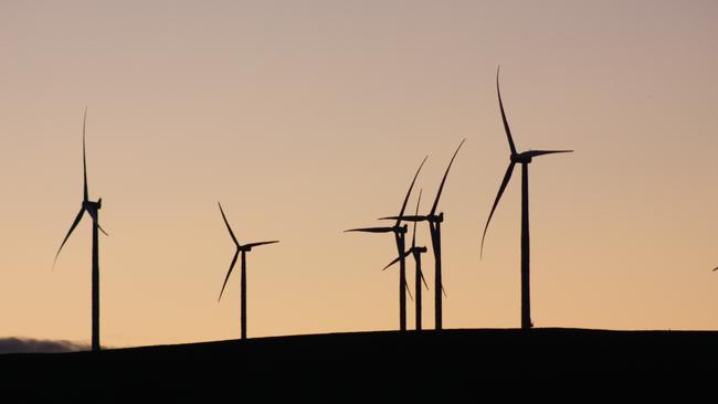 Snowtown windfarm in South Australia. Picture: Christopher Russell