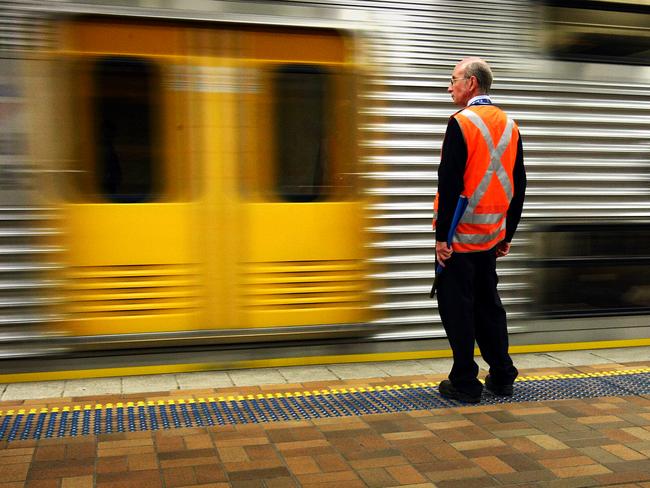 Generic photos of transport, trains, public transport, Sydney rail system, commute, railway station. Cityrail. Business.