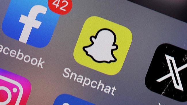 Brendan Burnett spoke to the two people on Snapchat. Picture: Getty Images