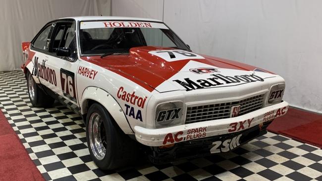 Australia’s iconic Holden Torana race car is up for auctions and expected to sell for nearly $2 million Picture: Lloyd's Auctions