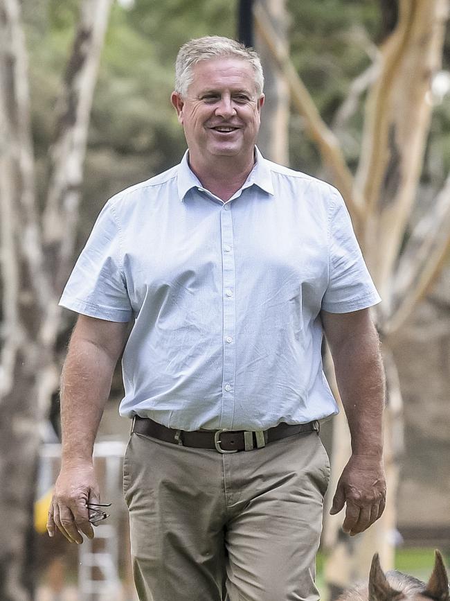 Cr Kym McKay, who asked for the cap to be lifted. Photo: AAP/Roy VanDerVegt