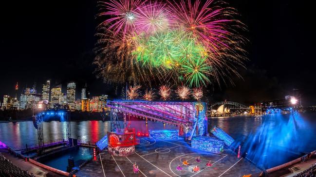 West Side Story on Sydney Harbour. Picture: Hamilton Lund