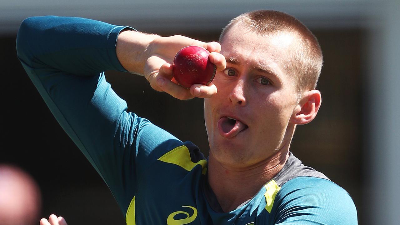 Test hopeful Marnus Labuschagne sent down a spell of legspinners and had a hit out in the nets at the Australian team’s optional session at the SCG on New Year’s Day.