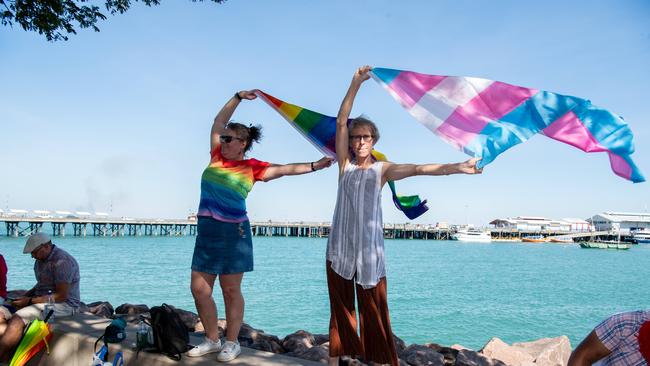 Pride Parade takes off in Darwin City, 2024. Picture: Pema Tamang Pakhrin