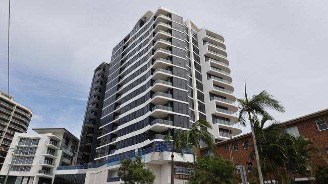 Condev building site on the Gold Coast. Picture: Nigel Hallett