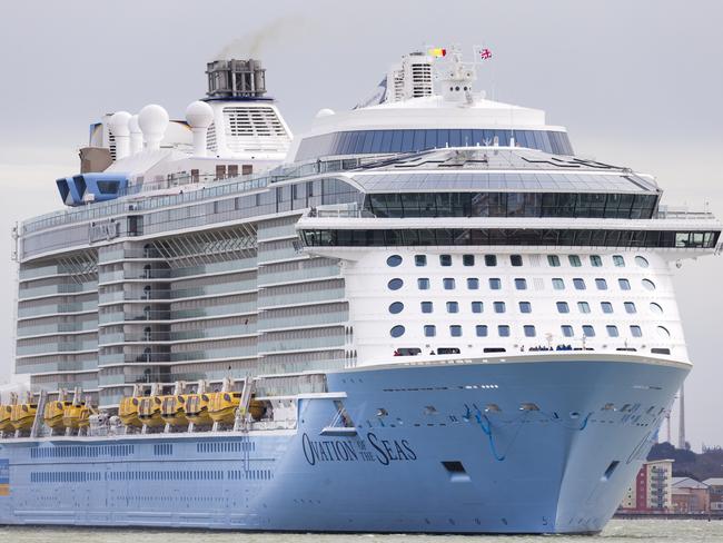 Ovation of the Seas has 18 decks and extraordinary adventures on-board. Picture: Chris Ison/PA Wire