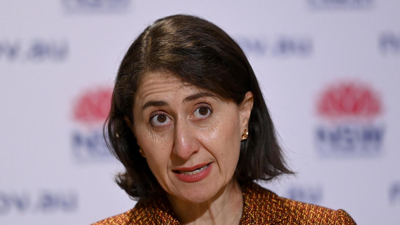 NSW Premier Gladys Berejiklian said to focus on vaccine rates. Picture: NCA NewsWire/Bianca De Marchi