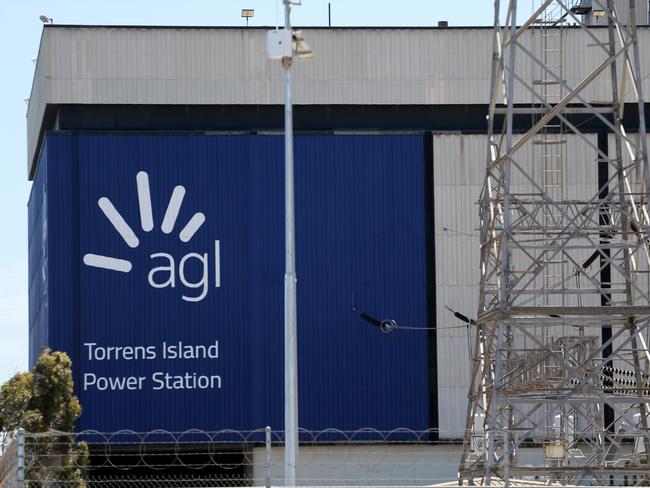 AGL Power Station at Torrens Island in Adelaide. Picture: AAP