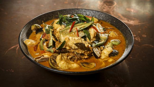 Fish head curry at Fish Head. Photo: Mike Burton