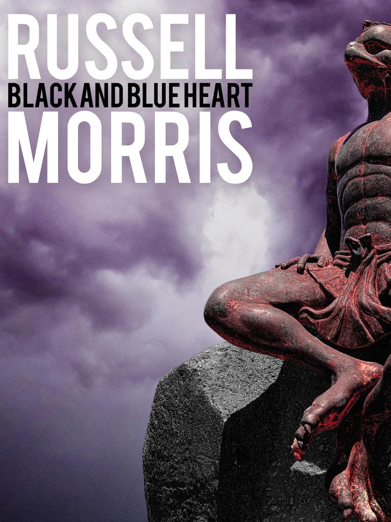 Album cover: Black and Blue Heart. Pic: Bloodlines